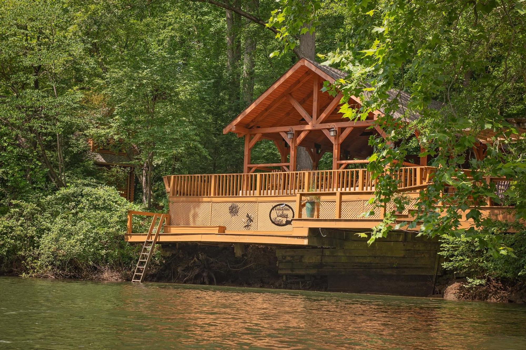 Creek Crest Cabin Ocoee Riverside Cabin Villa Ngoại thất bức ảnh